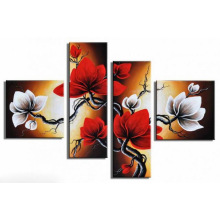 Encadrée moderne fleur Art peinture sur toile